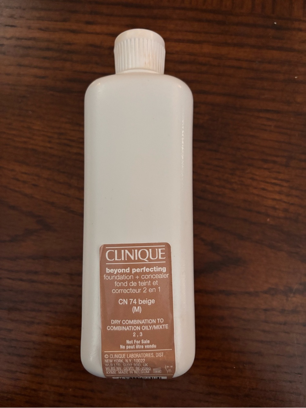 Clinique Beyond Perfecting Foundation + Concealer CN 74 Beige Bottle